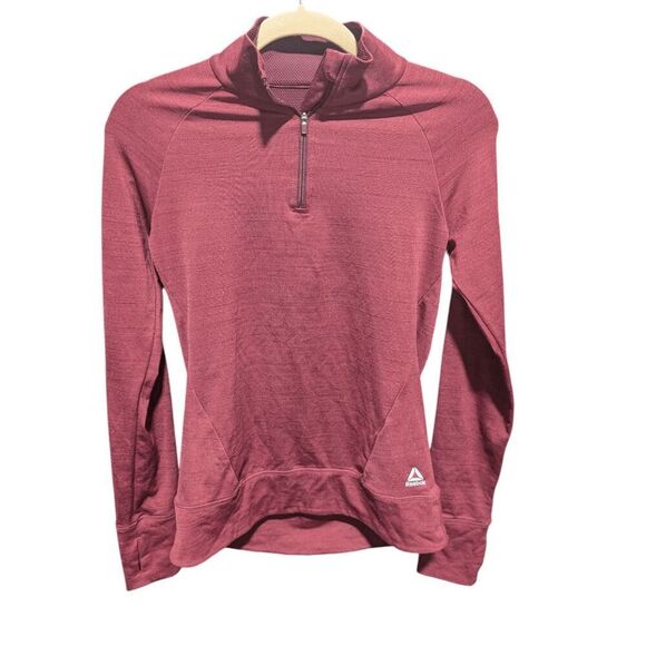 REEBOK Vented 1/4 Zip Pullover Size Small - Picture 2 of 3